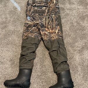Camo Waterproof Waders with Boots